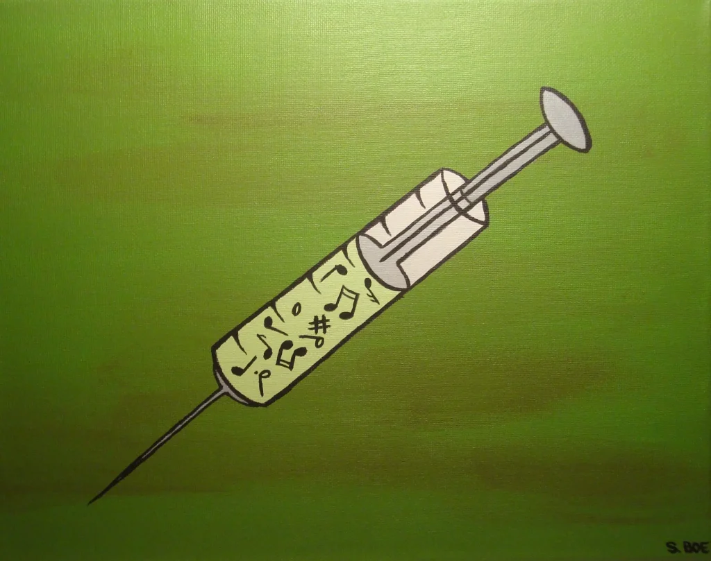 A painting made for an old friend.