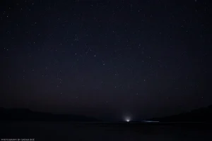 The vast expanse of stars on a moonless night over Badwater Basin, Death Valley National Park.